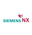 Siemens Unigraphics NX software logo for manufacturing engineering design and simulation